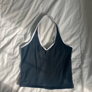 Black Hollister Halter Top